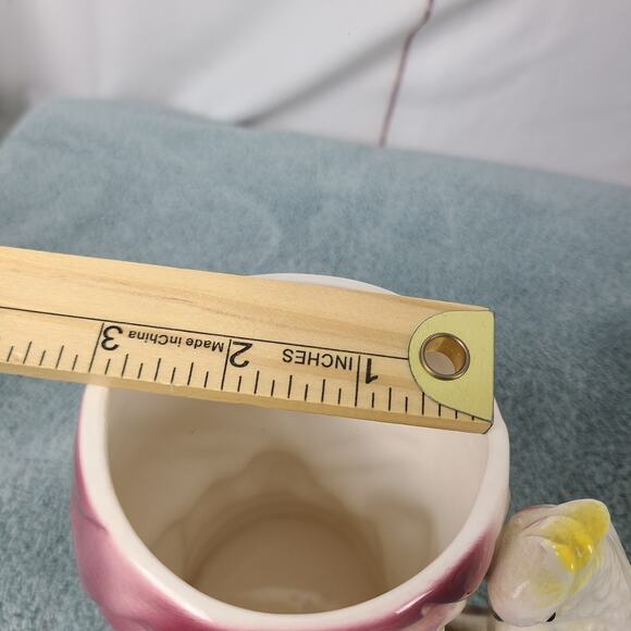 Vintage One Eyed Pirate Buccaneer Toby Style Mug With Parrot‎ Handle Japan - Picture 4 of 9